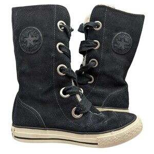 Converse Chuck Taylor Tall Suede Boots Size Toddler 11.5